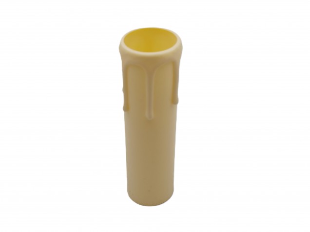 Chandelier Candle Tubes Cream drip Plastic 105mm x 26mm