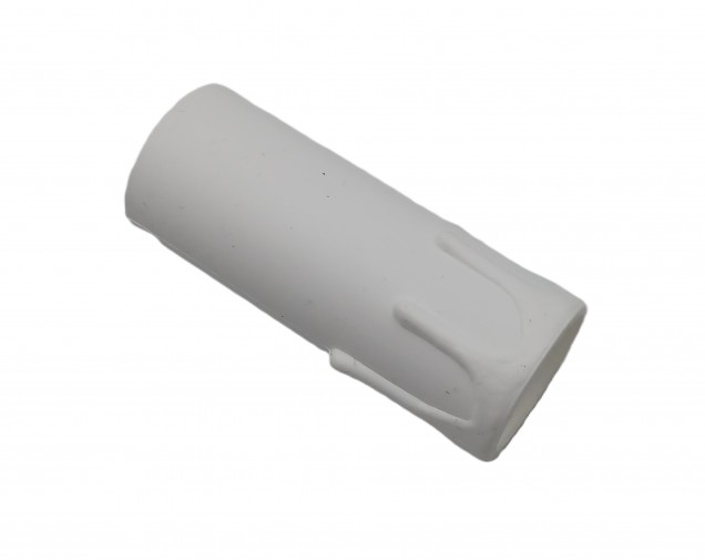 Chandelier Candle Tube Plastic White Drip 65mm x 24mm