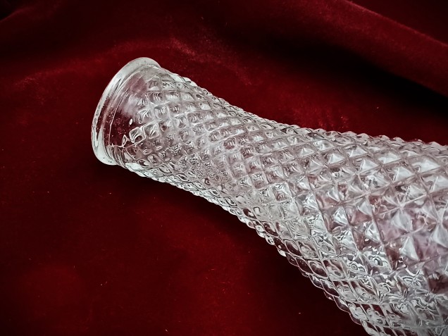 Vintage Chandelier Glass Stem 