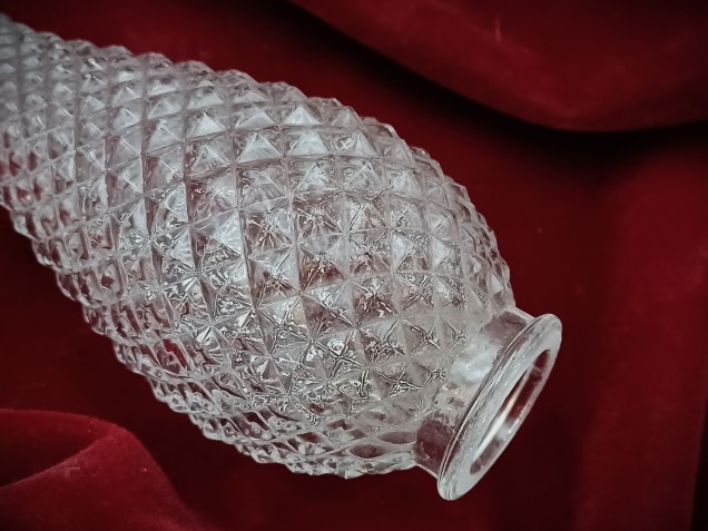 Vintage Chandelier Glass Stem 