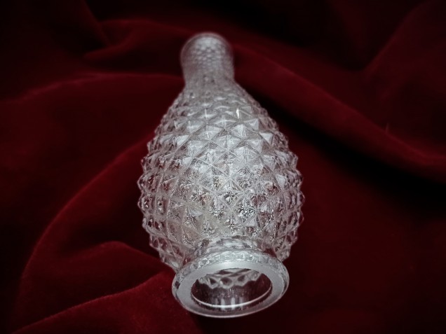 Vintage Chandelier Glass Stem 