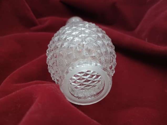 Vintage Chandelier Glass Stem 