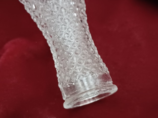 Vintage Chandelier Glass Stem 