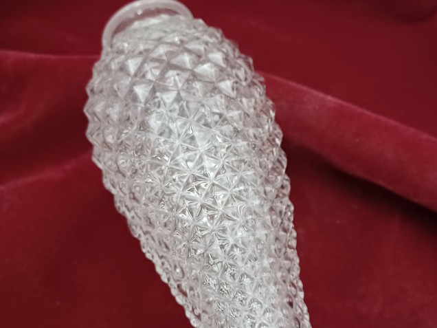 Vintage Chandelier Glass Stem 