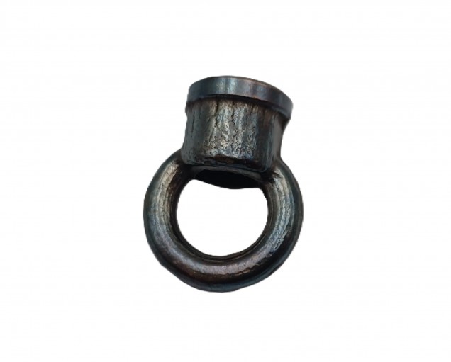 chandelier ceiling  hook closed loop in old bronze 10mm thread 22mm dia