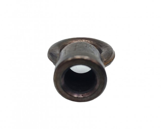 chandelier ceiling  hook closed loop in antique brass 10mm thread 22mm dia