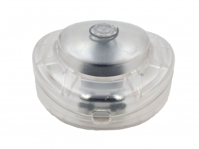 inline floor lamp switch 2 core in transparent clear