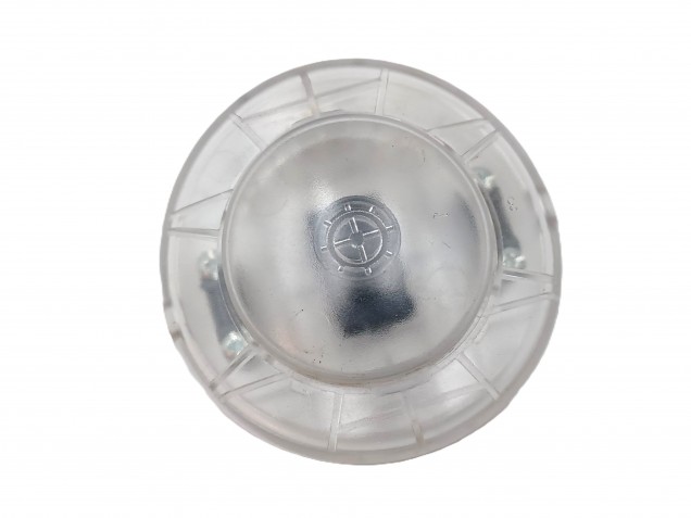 inline floor lamp switch 2 core in transparent clear