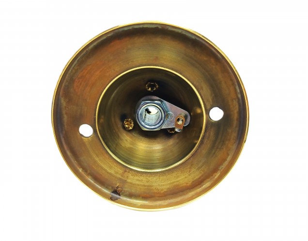 3 Hook Ceiling Pendant Set Brass Complete With Chain Cable And Lamp Holder