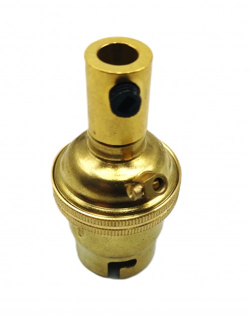 3 Hook Ceiling Pendant Set Brass Complete With Chain Cable And Lamp Holder