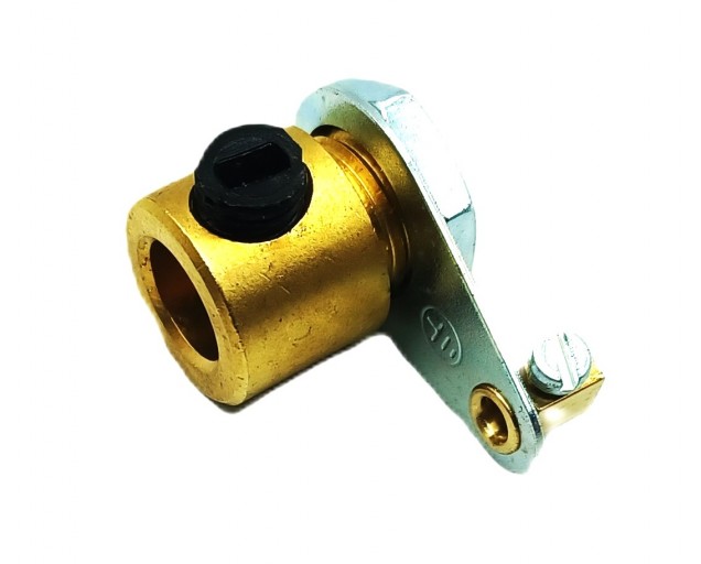 Brass Metal Ceiling Rose Light Pendant Set With B22 100mm Rose 