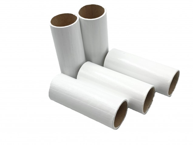 Chandelier Candle Tube White Tube Card 68mm x 24mm