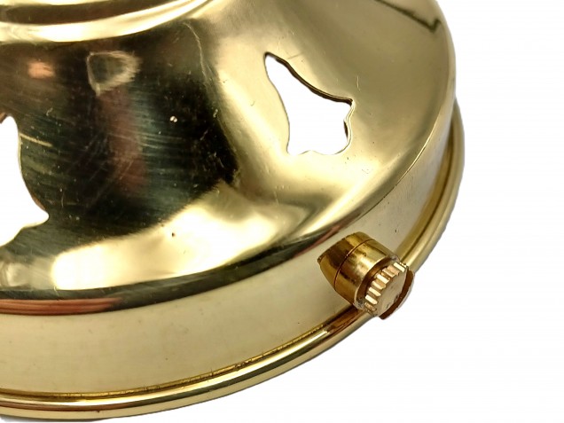 Polished Brass Lampshade Holder Gallery 3 1~4 inch