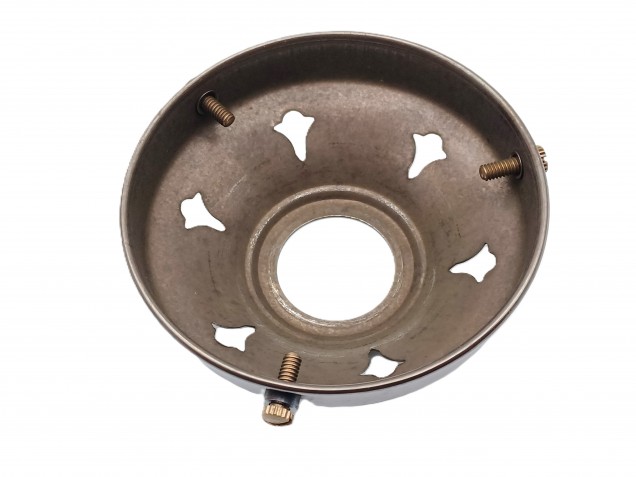 Antique Brass Effect Gallery Width 83mm or 3 and a Quarter Inches