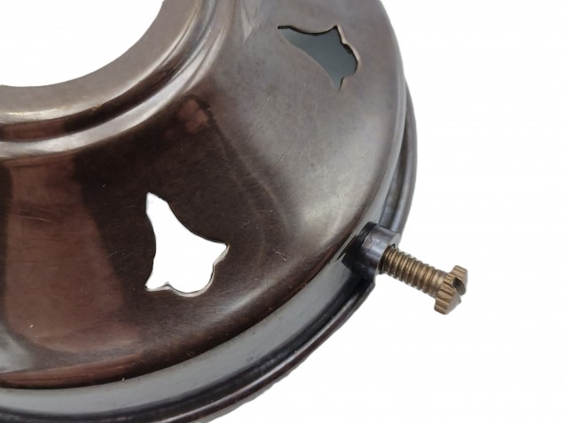 Antique Brass Effect Gallery Width 83mm or 3 and a Quarter Inches