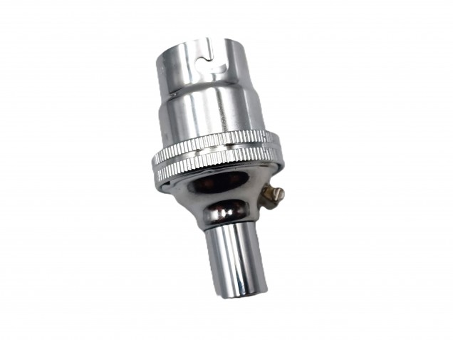 3 Hook Ceiling Pendant Set in chrome Complete With Chain Cable And Lamp Holder