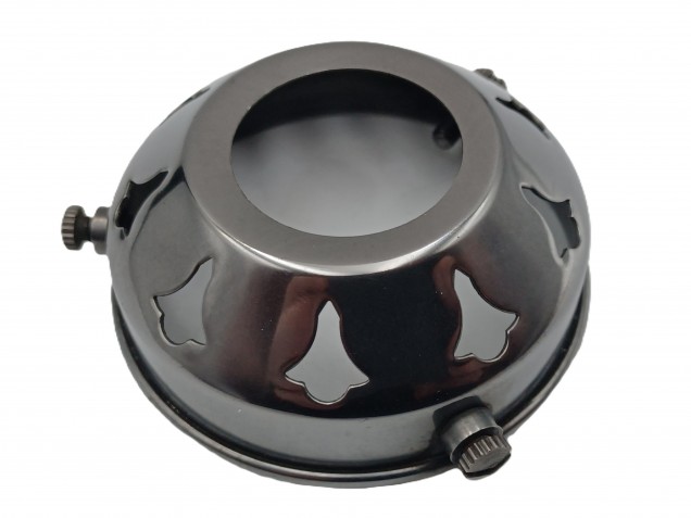 Lamp Shade Gallery 2 and a Quarter Inch Antique Bronze Effect Gallery  Glass Shade Holder 