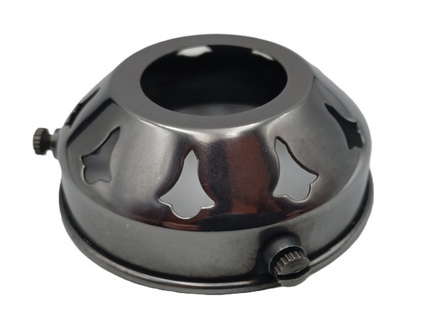 Lamp Shade Gallery 2 and a Quarter Inch Antique Bronze Effect Gallery  Glass Shade Holder 