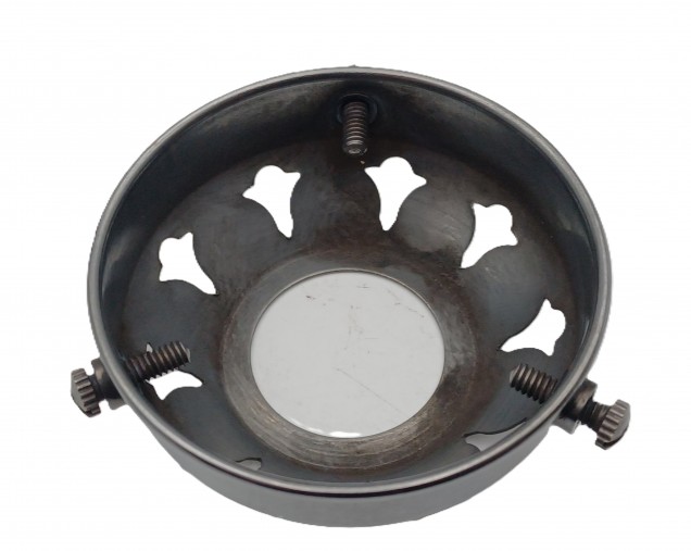 Lamp Shade Gallery 2 and a Quarter Inch Antique Bronze Effect Gallery  Glass Shade Holder 