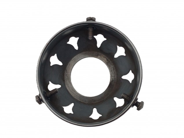 Lamp Shade Gallery 2 and a Quarter Inch Antique Bronze Effect Gallery  Glass Shade Holder 