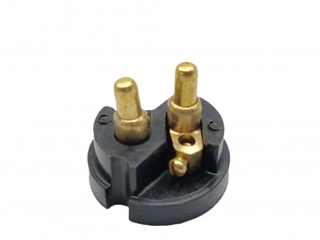 Chrome Plated Lamp Holder Large Bayonet Cap PLAIN SKIRT M10 base thread