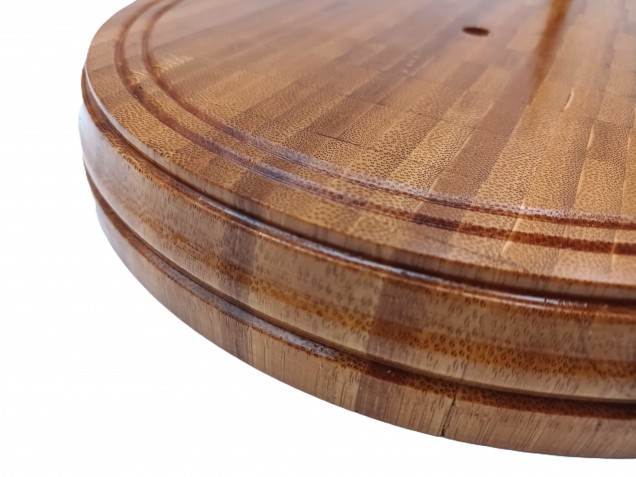 Large Hardwood Ceiling Pattress varnished 