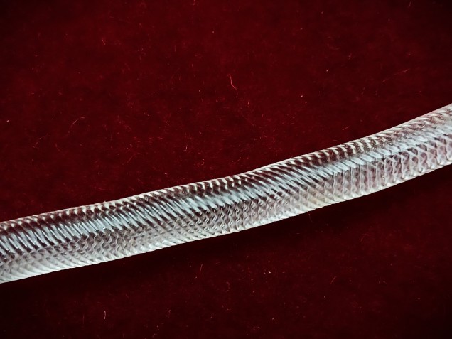 Murano Chandelier Flower clear and gold