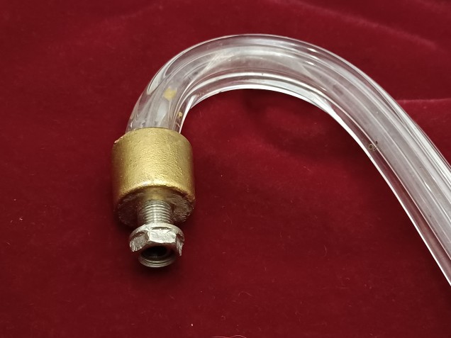 Bohemian Chandelier Arm Fluted and ribbed