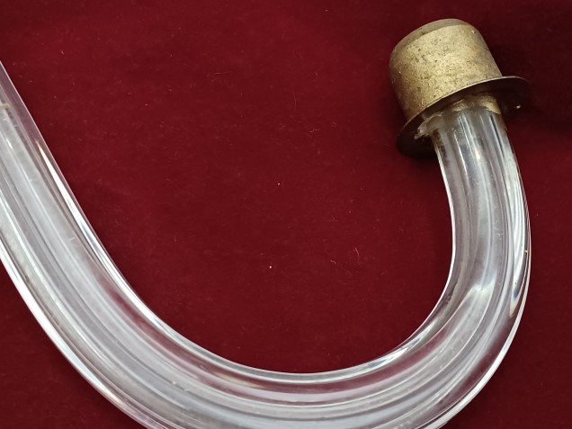 Bohemian Chandelier Arm Fluted and ribbed