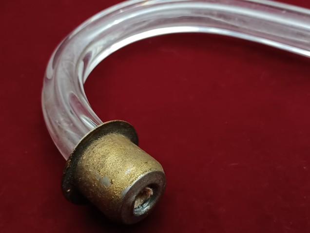 Bohemian Chandelier Arm Fluted and ribbed