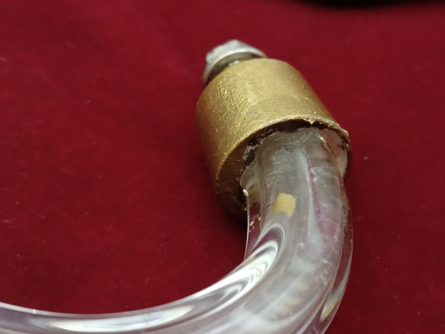 Bohemian Chandelier Arm Fluted and ribbed