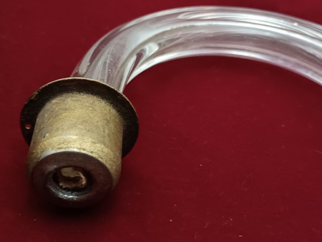 Bohemian Chandelier Arm Fluted and ribbed