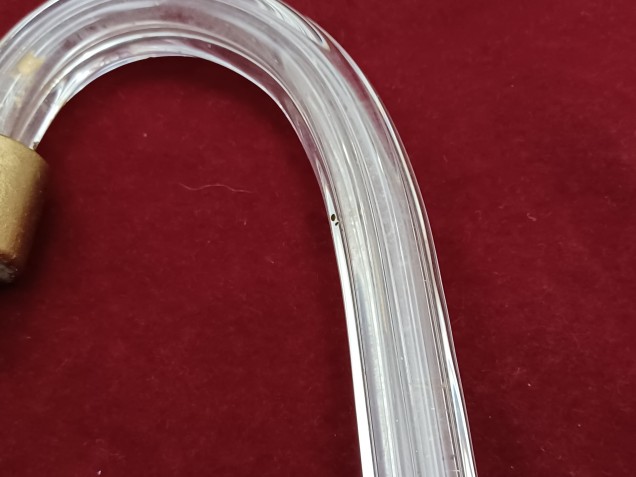 Bohemian Chandelier Arm Fluted and ribbed