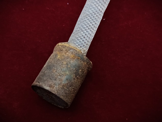 Murano chandelier blue and Clear glass Leaf  