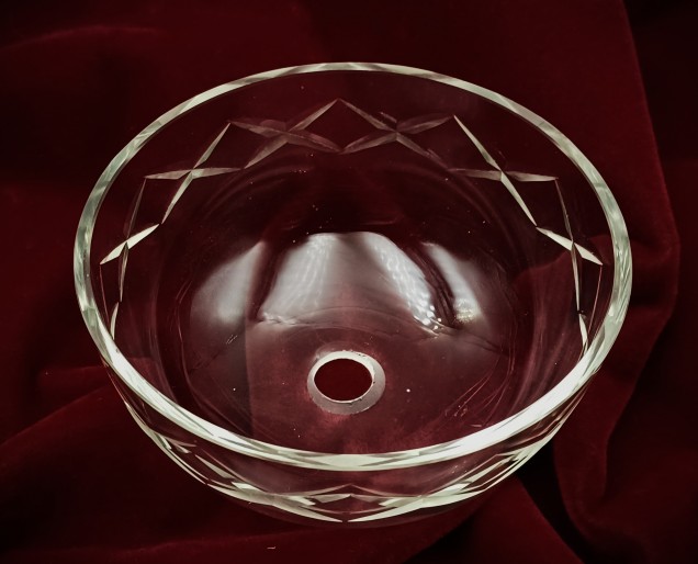 Vintage Bohemian chandelier bottom bowl