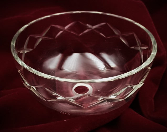 Vintage Bohemian chandelier bottom bowl