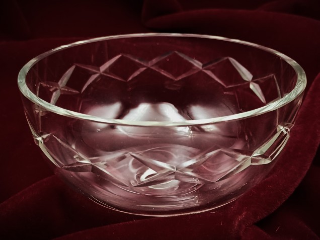 Vintage Bohemian chandelier bottom bowl