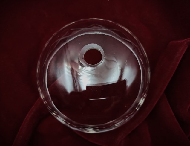 Vintage Bohemian chandelier bottom bowl