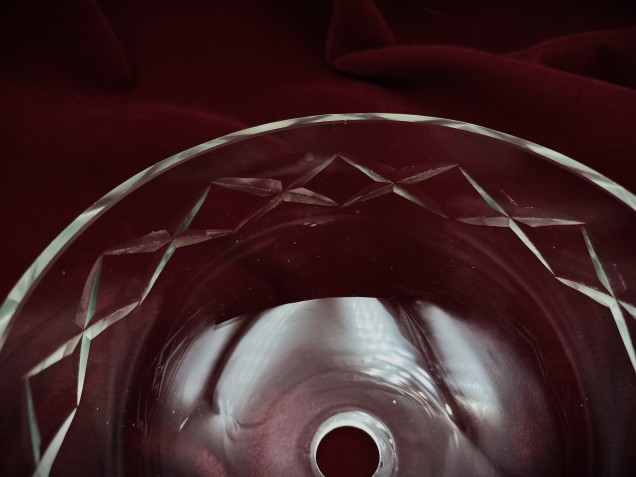 Vintage Bohemian chandelier bottom bowl