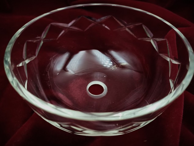 Vintage Bohemian chandelier bottom bowl