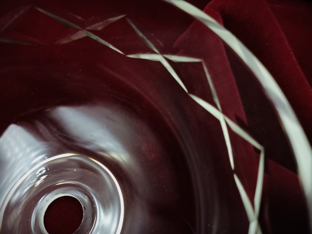 Vintage Bohemian chandelier bottom bowl