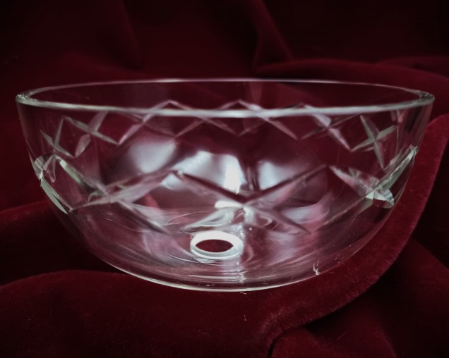 Vintage Bohemian chandelier bottom bowl