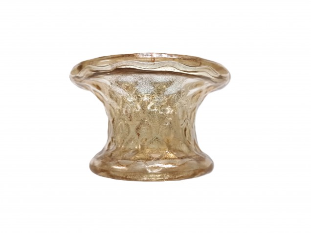 Venetian Chandelier glass stem spacer gold 80mm width SOLD