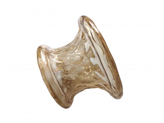 Venetian Chandelier glass stem spacer gold 80mm width SOLD