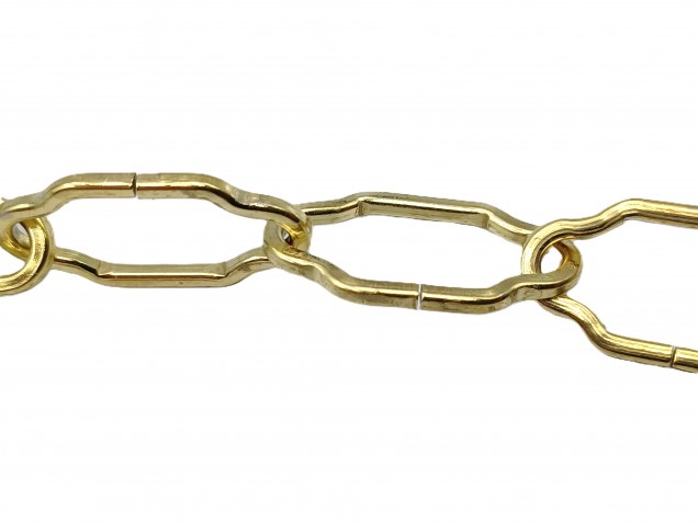 Chandelier Chain - Gothic Brass Effect