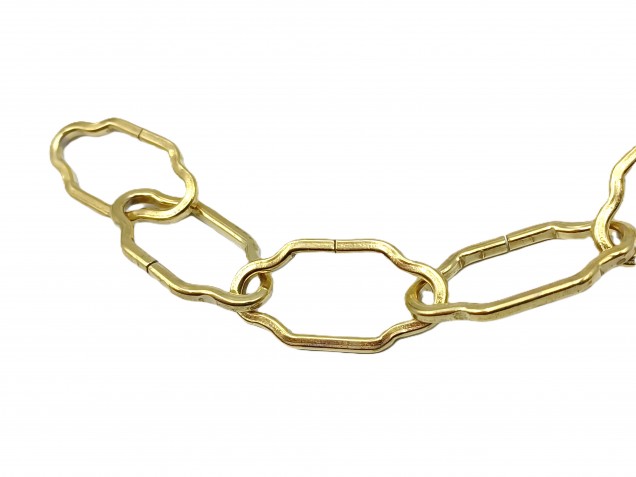 Chandelier Chain - Gothic Brass Effect