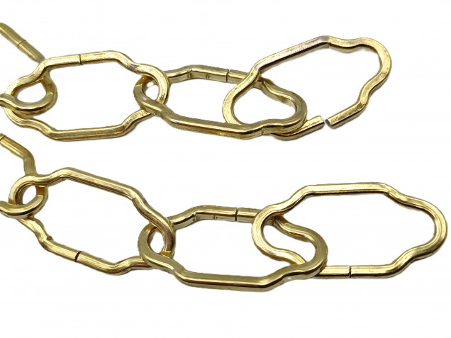 Chandelier Chain - Gothic Brass Effect