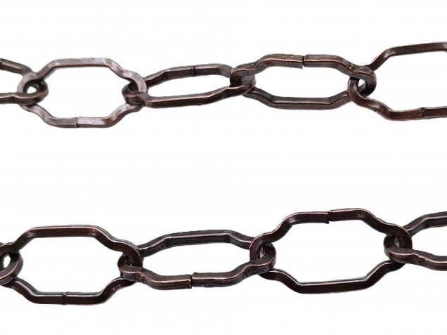 Chandelier Chain Gothic Link Antique Plated Finish