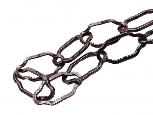 Chandelier Chain Gothic Link Antique Plated Finish