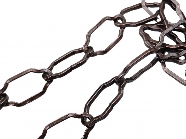 Chandelier Chain Gothic Link Antique Plated Finish